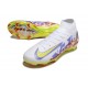 Nike Air Zoom Mercurial Superfly 10 Elite FG Vit Gul Lila Röd