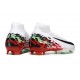 Nike Air Zoom Mercurial Superfly 10 Elite FG Vit Röd Svart