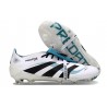 adidas Predator Elite Fold Over Tongue FG fotbollsskor Vit Svart Cyan