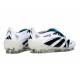 adidas Predator Elite Fold Over Tongue FG fotbollsskor Vit Svart Cyan