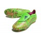 adidas Predator Elite Fold Over Tongue FG fotbollsskor Grön Rosa
