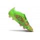 adidas Predator Elite Fold Over Tongue FG fotbollsskor Grön Rosa