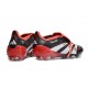 adidas Predator Elite Fold Over Tongue FG fotbollsskor Svart Vit Röd 