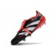 adidas Predator Elite Fold Over Tongue FG fotbollsskor Svart Vit Röd 