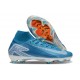 Nike Air Zoom Mercurial Superfly 10 Elite FG Blå Vit