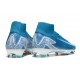 Nike Air Zoom Mercurial Superfly 10 Elite FG Blå Vit