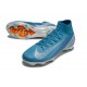Nike Air Zoom Mercurial Superfly 10 Elite FG Blå Vit
