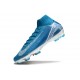 Nike Air Zoom Mercurial Superfly 10 Elite FG Blå Vit