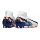 Nike Air Zoom Mercurial Superfly 10 Elite FG Vit Blå Svart
