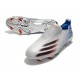 Fotbollsskor för Herrar adidas X Ghosted + FG Showpiece - Silver Svart Röd