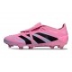 adidas Predator Elite Fold Over Tongue FG fotbollsskor Rosa Svart