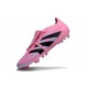 adidas Predator Elite Fold Over Tongue FG fotbollsskor Rosa Svart