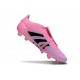 adidas Predator Elite Fold Over Tongue FG fotbollsskor Rosa Svart