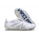 adidas Predator Elite Fold Over Tongue FG fotbollsskor Vit Silver Blå