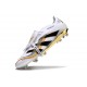 adidas Predator Elite Fold Over Tongue FG fotbollsskor Vit Svart Guld