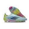 adidas F50 Elite Snörlös FG Blå Gul