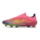 adidas F50 Elite Snörlös FG Rosa Gul Lila