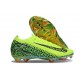 Nike Air Zoom Mercurial Vapor XVI Elite FG Grön Svart
