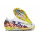 Nike Air Zoom Mercurial Vapor XVI Elite FG Vit Gul Lila Röd