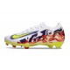 Nike Air Zoom Mercurial Vapor XVI Elite FG Vit Gul Lila Röd