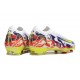 Nike Air Zoom Mercurial Vapor XVI Elite FG Vit Gul Lila Röd