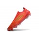 adidas F50 Elite Snörlös FG Röd Guld