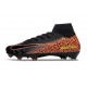 Nike Air Zoom Mercurial Superfly 10 Elite FG Svart Orange Gul