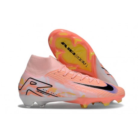 Nike Air Zoom Mercurial Superfly 10 Elite FG Orange Svart