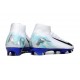 Nike Air Zoom Mercurial Superfly 10 Elite FG Vit Blå Svart