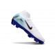 Nike Air Zoom Mercurial Superfly 10 Elite FG Vit Blå Svart