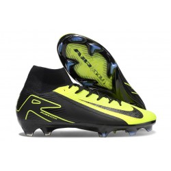 Nike Air Zoom Mercurial Superfly 10 Elite FG Svart Gul