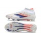 adidas F50 Elite Mid FG Vit Röd Blå
