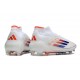 adidas F50 Elite Mid FG Vit Röd Blå