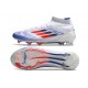 adidas F50 Elite Mid FG Vit Röd Blå