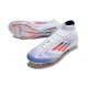 adidas F50 Elite Mid FG Vit Röd Blå
