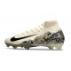 Nike Zoom Mercurial Superfly X Elite FG Beige Svart