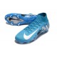 Nike Zoom Mercurial Superfly X Elite FG Blå Vit