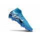 Nike Zoom Mercurial Superfly X Elite FG Blå Vit