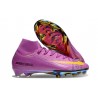 Nike Zoom Mercurial Superfly X Elite FG Lila Gul
