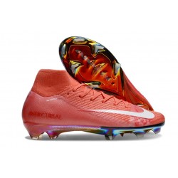 Nike Zoom Mercurial Superfly X Elite FG Röd Vit