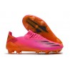 adidas X Ghosted .1 FG/AG Herr Superspectral - Rosa Svart Orange