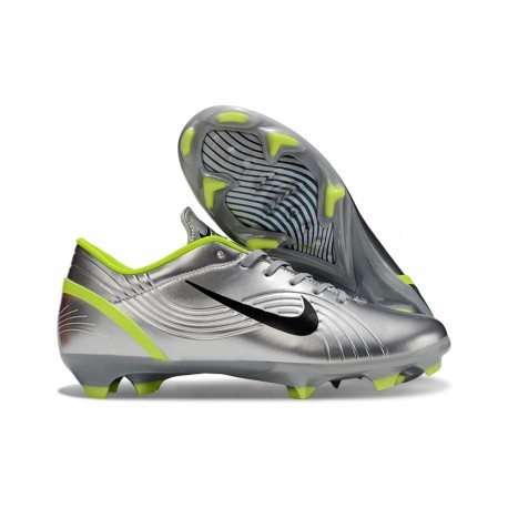 Nike Air Zoom Mercurial Vapor XVI Elite FG Silver Svart