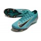 Nike Air Zoom Mercurial Vapor XVI Elite FG Cyan Svart