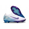Nike Air Zoom Mercurial Vapor XVI Elite FG Vit Blå Lila