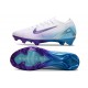 Nike Air Zoom Mercurial Vapor XVI Elite FG Vit Blå Lila