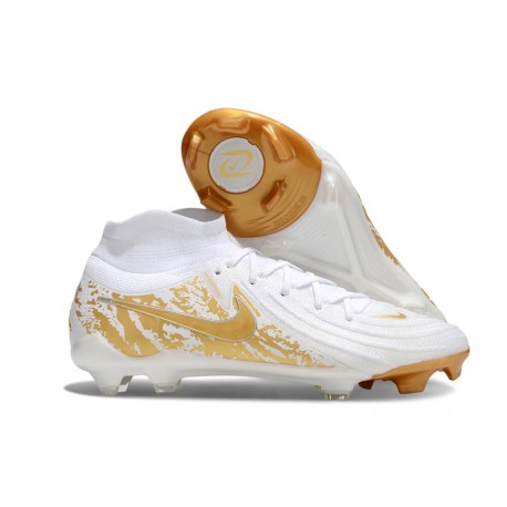 Nike Phantom Luna II Elite FG Vit Guld