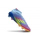 adidas F50 Elite Mid FG Blå Gul Rosa