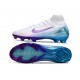 Nike Zoom Mercurial Superfly X Elite FG Vit Blå Lila