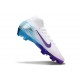 Nike Zoom Mercurial Superfly X Elite FG Vit Blå Lila
