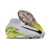 Nike Zoom Mercurial Superfly X Elite FG Vit Svart Gul